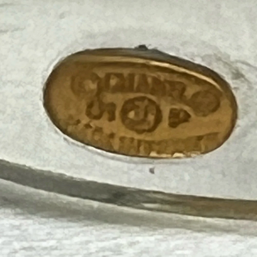 Chanel Lucite Signate Ring